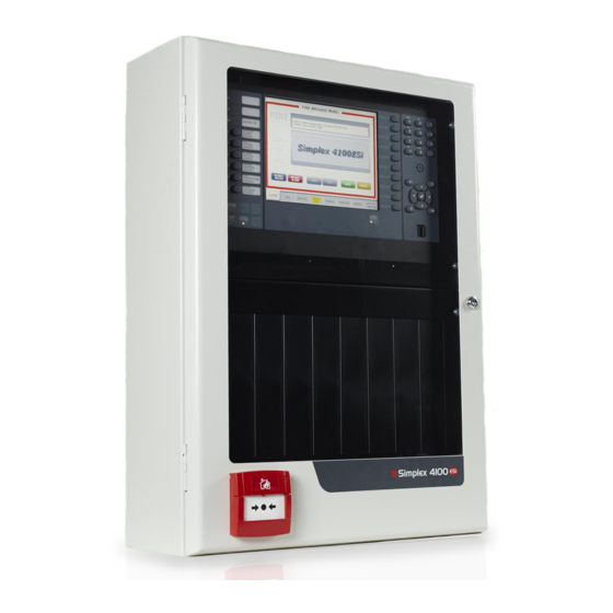 Simplex 4100ESi Installation Instructions Manual