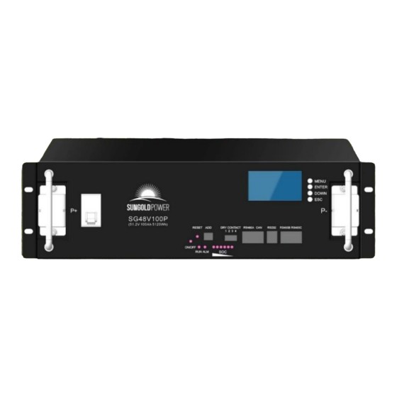 Sun Gold Power SG48100P User Manual