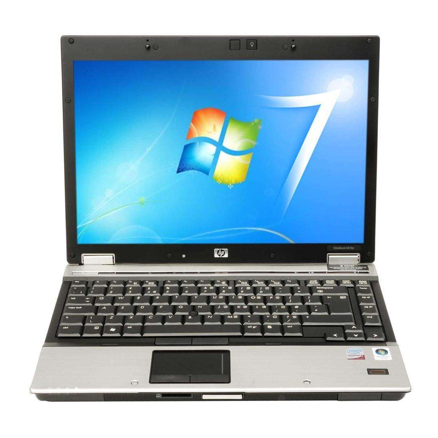 HP 6930p - EliteBook - Core 2 Duo 2.8 GHz User Manual
