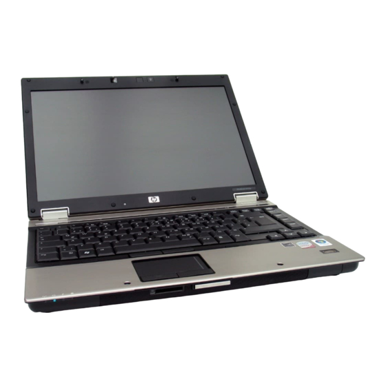 HP 6930p - EliteBook - Core 2 Duo 2.8 GHz User Manual