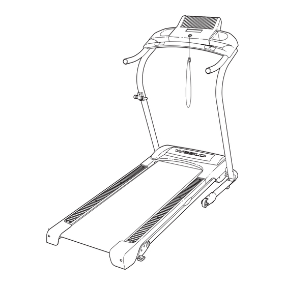 Weslo Lyne 3500 Treadmill Manuel De L'utilisateur