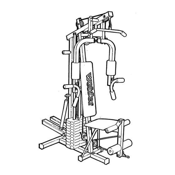 Weider E8001 Owner's Manual