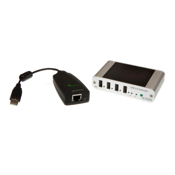 User Manuals: Icron Ranger 2104 USB Extender