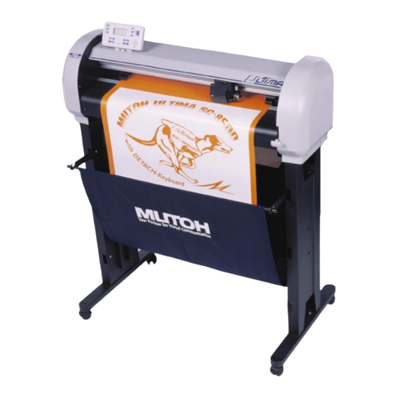 MUTOH Ultima Manuals