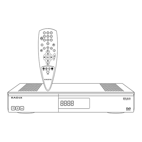 Radix DT-10 S User Manual