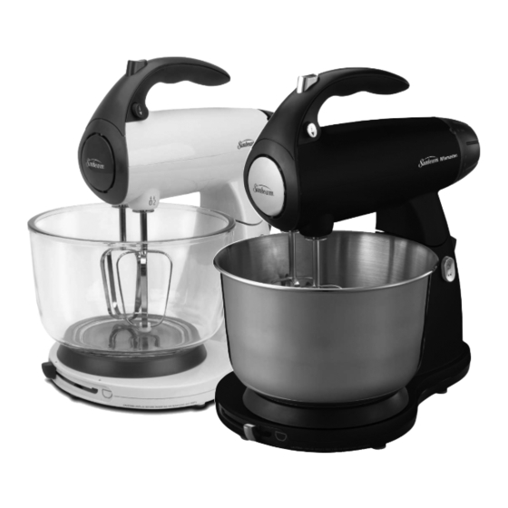 Sunbeam Mixmaster 2370 Series User Manual