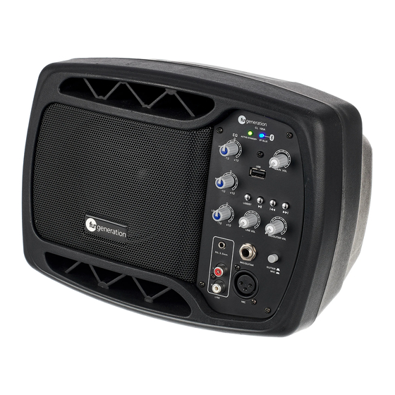 thomann fun genertion CL 105 A User Manual