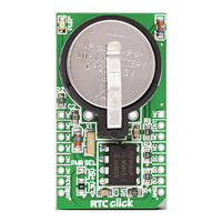 Mikroelektronika RTC click Quick Start Manual