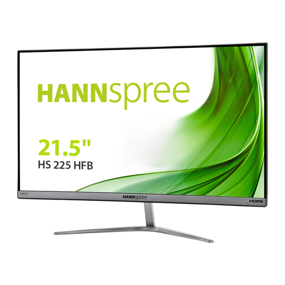 HANNspree HS225HFB User Manual