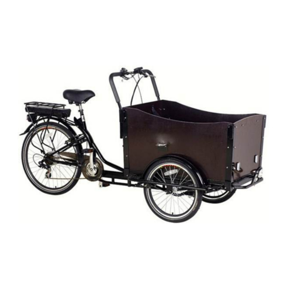 AMLAD CYKLER Electric Cargo Bike Assembly & Instruction Manual