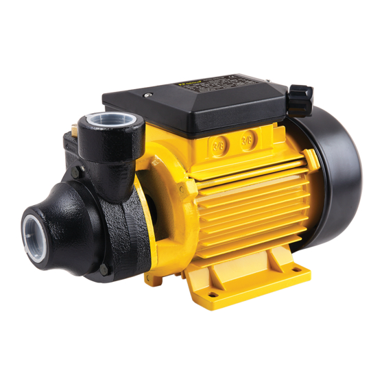 User Manuals: F.F. Group VWP 500 Water Pump