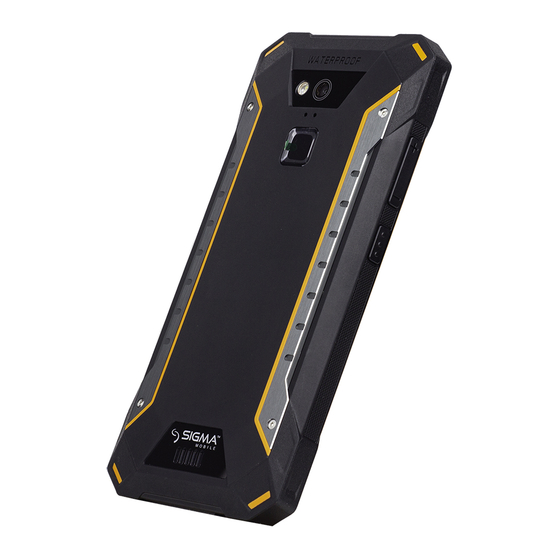 Sigma mobile Smartphone X-treme PQ53 User Manual