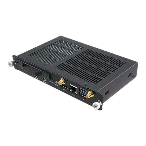 Avalue Technology SOPM-QM87 Quick Reference Manual