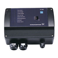 Grundfos CU 300 Installation And Operating Instructions Manual