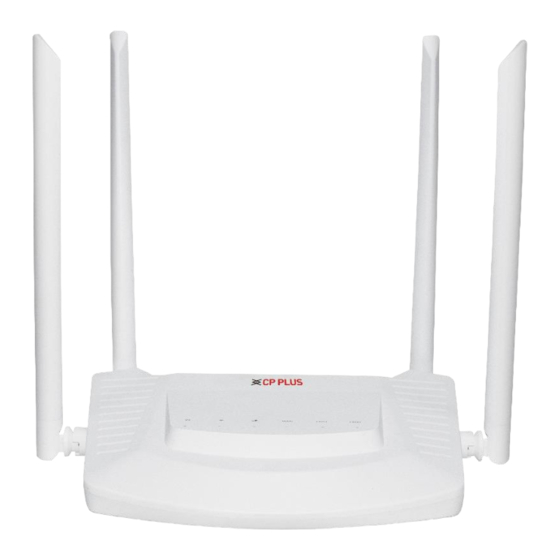 CP Plus CP-GR-DE412 Quick Installation Manual
