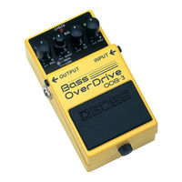 Boss ODB-3 Owner's Manual