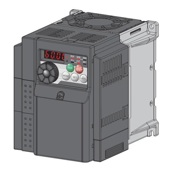 Mitsubishi Electric FR-D720 K Series Instruction Manual