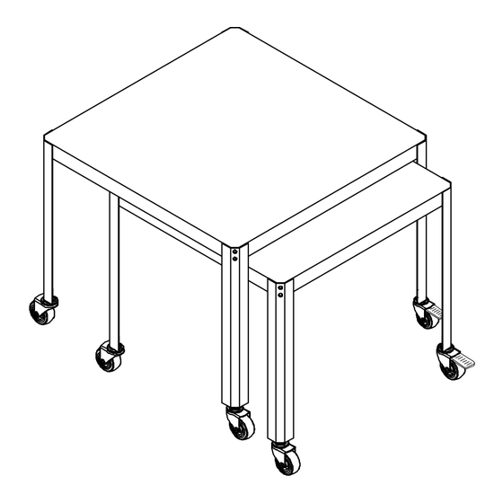 URBAN OUTFITTERS RYAN NESTING SIDE TABLE Assembly Instructions