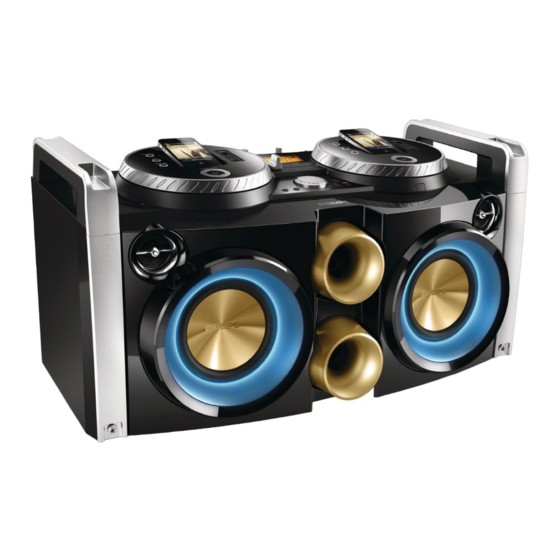 Philips FWP3200D User Manual