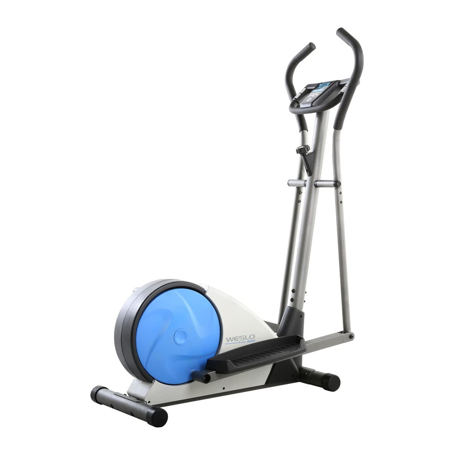 Weslo momentum elliptical hot sale