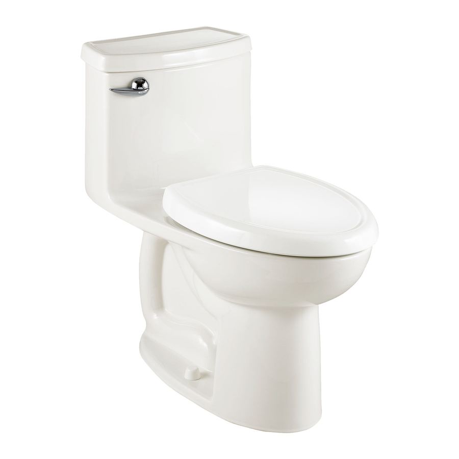 American Standard Compact Cadet 3 2568 Installation Instructions