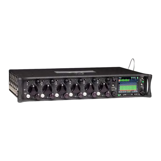 Sound Devices 688 User Manual