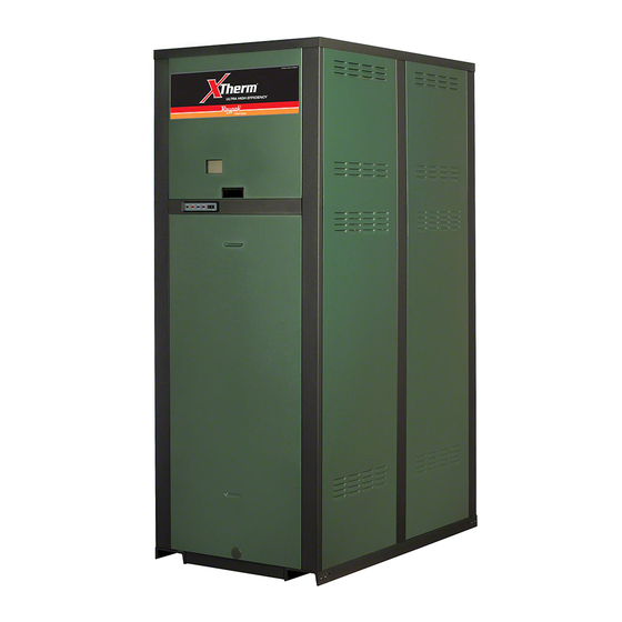Raypak Xtherm 1505A Installation & Operating Instructions Manual