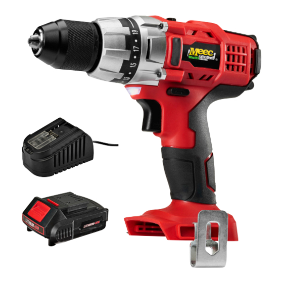 Meec tools 000-700 Operating Instructions Manual