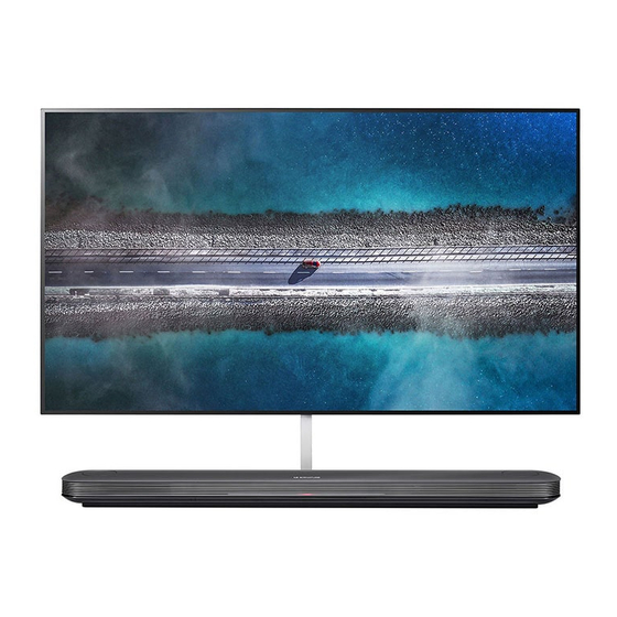 LG SIGNATURE OLED65W9PUA Safety And Reference