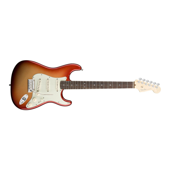 Fender American Deluxe Stratocaster Parts List