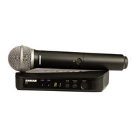 Shure BLX24E/PG58 Online User's Manual
