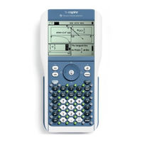 Texas Instruments NS/CLM/1L1/B - NSpire Math And Science Handheld Graphing Calculator User Manual