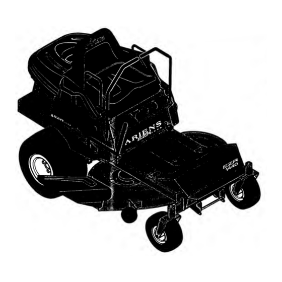 Ariens 1540 Owner's/Operator's Manual