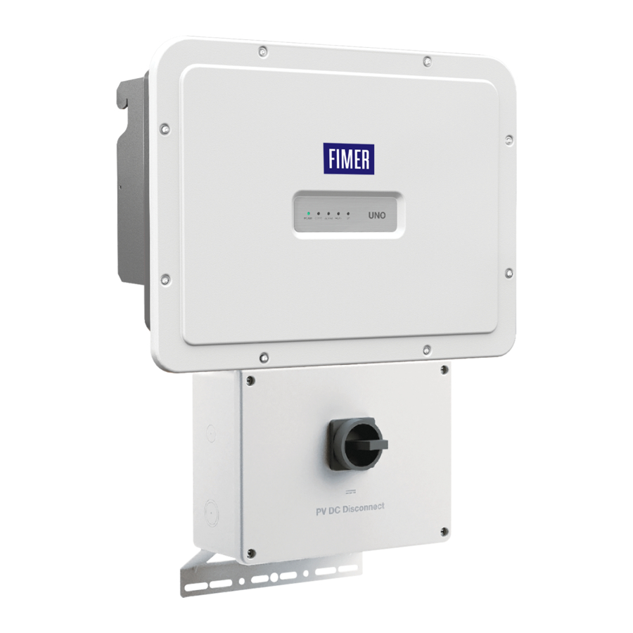 Fimer UNO-DM-6.0-TL-PLUS-US-Q Product Manual