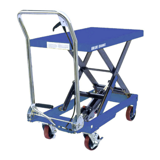 Blue Giant BG-660 Manuals