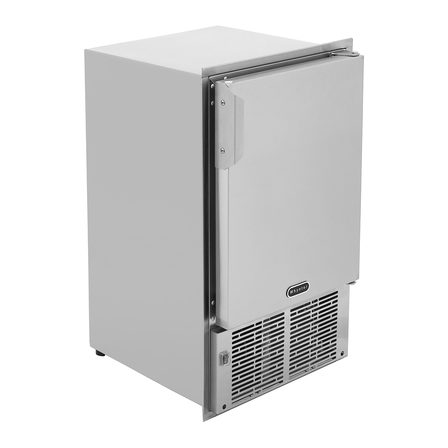 Whynter MIM-14231SS - Ice Maker Manual