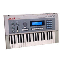 Akai VXS600 Operator's Manual