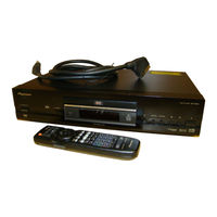 Pioneer DV-646A Operating Instructions Manual