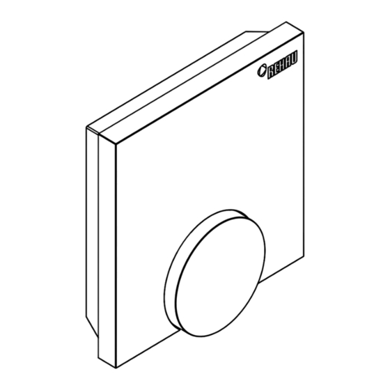 Rehau NEA SMART R Installation And Operating Manual