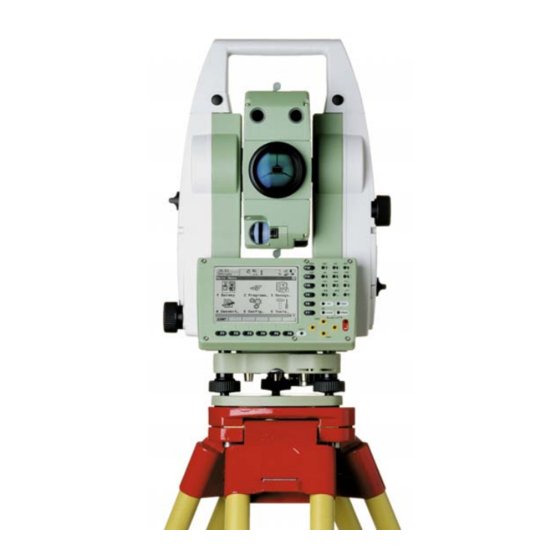 Leica TPS1200 series Manuals