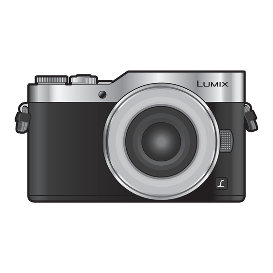 Panasonic LUMIX DC-GX850K Owner's Manual