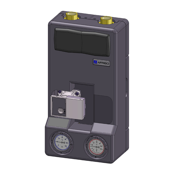 AFRISO PrimoTherm 180-2 DN 25 RTA Operating Instructions Manual
