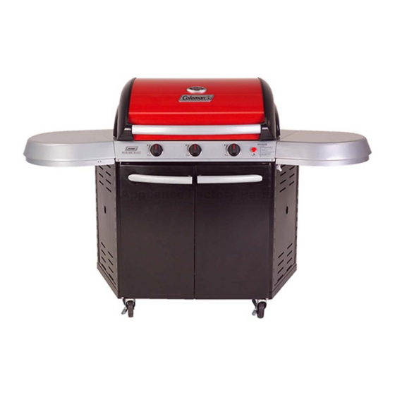 Coleman BACKYARD SELECT 3 BURNER GRILL Operation And Maintenance