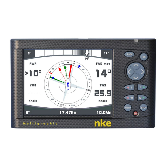 NKE Multigraphic User Manual & Installation Sheet