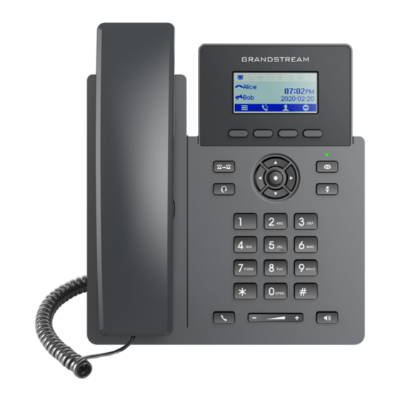 Grandstream Networks GRP2601/P/W Quick Installation Manual