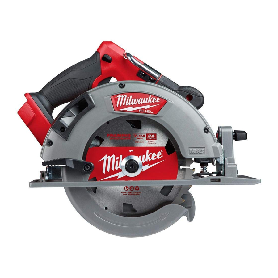 Milwaukee M18 FUEL 2732-20 - CIRCULAR SAW Manual