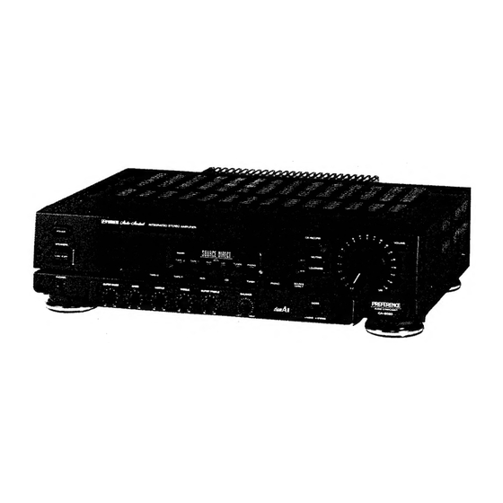Fisher CA-9030 Service Manual