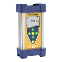 Micronics Portaflow D650 User Manual