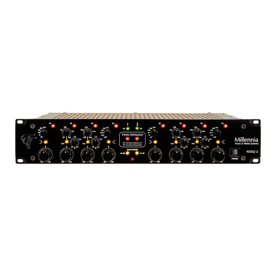 Millennia NSEQ-2 Manual