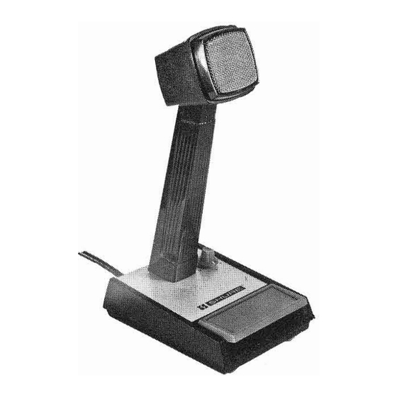 Shure 526T Instruction Manual